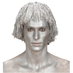 Strieborný make-up v tubke